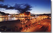 門司港の夜景の写真