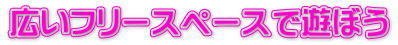 �L���t���[�X�y�[�X�ŗV�ڂ�