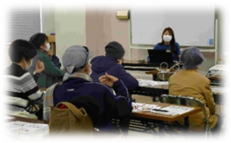 在宅療養の概要に関する講話の様子