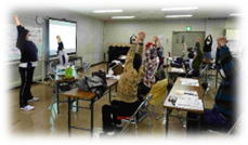 リハビリ体操の様子