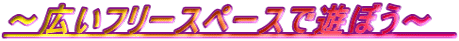 �`�L���t���[�X�y�[�X�ŗV�ڂ��`�@